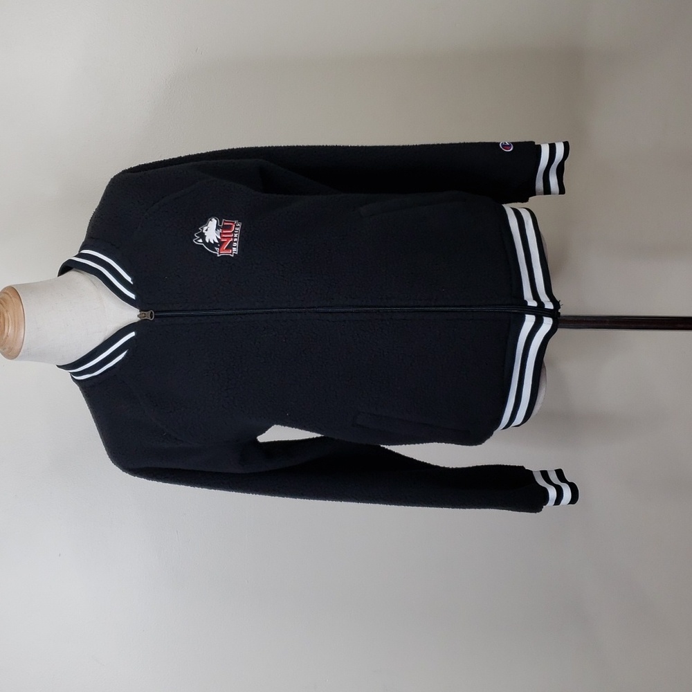 Champion Northern Illinois University Huskies Black Sherpa Jacket